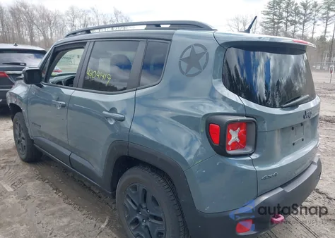 2017 Jeep Renegade Deserthawk 4X4 from USA, damaged, VIN ZACCJBCB5HPF24639